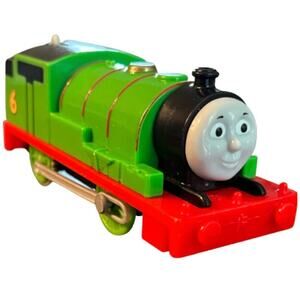 Trackmaster Thomas & Friends 2013 Percy Motorized Train Engine Gullane #6 Green
